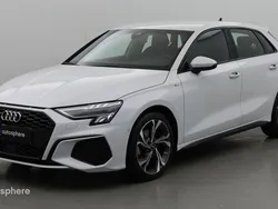 Blanc Utilisé 2021 Audi A3 Sportback S-Line Berline | 28 399 € (Prix juste)