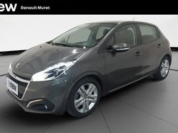 Gris Utilisé 2019 Peugeot 208 Signature Sky Citadine | 9 350 € (Prix juste)