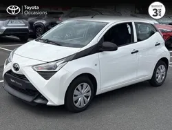 Blanc Utilisé 2021 Toyota Aygo Citadine | 10 490 € (Bon prix)