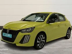 Jaune Utilisé 2024 Peugeot 208 Active Citadine | 18 999 € (Prix juste)
