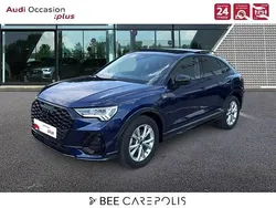 Bleu navarre métallisé Utilisé 2024 Audi Q3 Sportback S-Line SUV | 47 390 € (Prix cher)