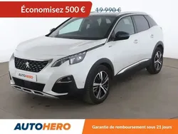 Blanc Utilisé 2019 Peugeot 3008 GT-line SUV | 19 090 € (Prix juste)
