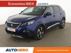 Bleu Utilisé 2018 Peugeot 3008 Allure SUV | 13 190 € (Bon prix)