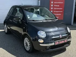Noir Utilisé 2011 Fiat 500 Lounge Citadine | 6 490 € (Prix cher)