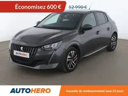 Gris Utilisé 2020 Peugeot 208 Allure Citadine | 12 390 € (Bon prix)