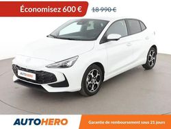 Blanc Utilisé 2024 MG MG3 Luxury Citadine | 18 390 € (Prix juste)