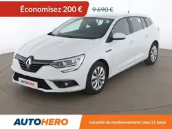 Blanc Utilisé 2017 Renault Mégane GrandTour Life Break | 9 090 € (Prix juste)
