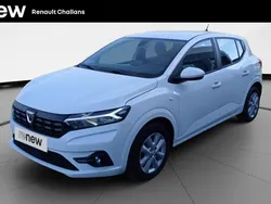 Blanc Utilisé 2022 Dacia Sandero Comfort Citadine | 12 990 € (Bon prix)