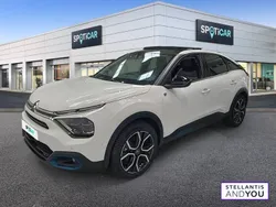 Blanc Utilisé 2022 Citroën e-C4 Shine Berline | 20 950 € (Prix juste)
