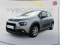 Noir Utilisé 2018 Citroën C3 PureTech Citadine | 8 999 € (Prix assez cher)