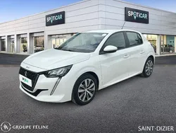 Blanc Utilisé 2020 Peugeot 208 Active Citadine | 12 980 € (Prix assez cher)