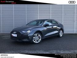 Gris manhattan métallisé Occasion 2024 Audi A3 Design Berline | 31 890 € (Prix assez cher)