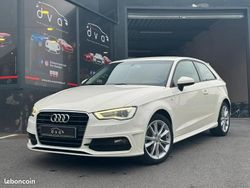 Blanc Utilisé 2014 Audi A3 S-Line Citadine | 13 990 € (Prix cher)