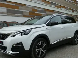 Blanc Utilisé 2017 Peugeot 5008 GT-line Monospace | 18 990 € (Prix juste)