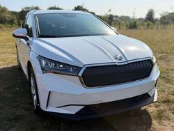 Blanc Utilisé 2021 Skoda Enyaq iV SUV | 28 500 € (Super prix)