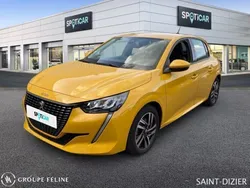 Jaune Utilisé 2020 Peugeot 208 Allure Citadine | 13 870 € (Prix assez cher)