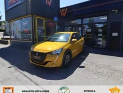 Jaune Utilisé 2020 Peugeot e-208 Active+ Citadine | 10 989 € (Prix juste)