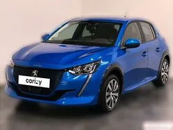 Blanc Utilisé 2020 Peugeot e-208 Active Citadine | 14 990 € (Prix assez cher)