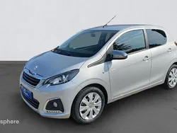 Gris Utilisé 2021 Peugeot 108 Style Citadine | 9 980 € (Prix juste)