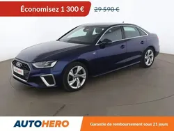Bleu Utilisé 2019 Audi A4 S-Line Berline | 28 290 € (Bon prix)