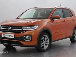 Orange Utilisé 2023 VW T-Cross R-line SUV | 24 299 € (Prix juste)