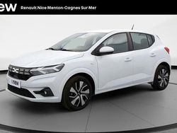 Blanc Occasion 2024 Dacia Sandero Expression Citadine | 13 599 € (Bon prix)
