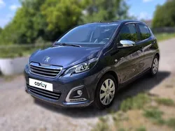 Bleu Utilisé 2017 Peugeot 108 Style Citadine | 6 590 € (Prix juste)