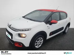 Blanc Utilisé 2019 Citroën C3 PureTech Citadine | 9 500 € (Prix juste)
