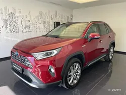 Rouge Utilisé 2021 Toyota RAV4 Hybrid Lounge SUV | 32 490 € (Bon prix)