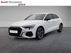 Blanc ibis Utilisé 2022 Audi A3 S-Line | 30 790 € (Prix juste)