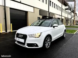 Blanc Utilisé 2012 Audi A1 Ambition Citadine | 12 990 € (Prix juste)