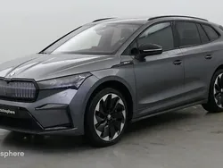 Gris Utilisé 2024 Skoda Enyaq iV SportLine SUV | 38 299 € (Super prix)