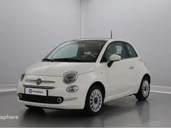 Blanc Utilisé 2018 Fiat 500 Lounge Berline | 9 999 € (Prix juste)