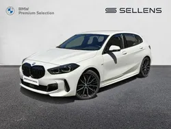 Blanc Utilisé 2021 BMW 118 M Sport Citadine | 26 900 € (Prix juste)