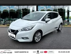 Blanc Utilisé 2021 Nissan Micra Citadine | 13 890 € (Prix juste)