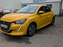 Jaune Utilisé 2021 Peugeot 208 Allure Citadine | 14 990 € (Prix juste)