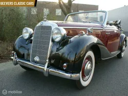Rouge Utilisé 1950 Mercedes 170 Cabriolet | 99 500 €