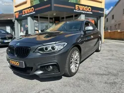 Noir Utilisé 2015 BMW 220 Luxury Line Coupé | 19 490 € (Prix juste)