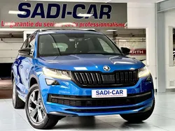 Bleu Utilisé 2020 Skoda Kodiaq SportLine SUV | 24 990 € (Prix juste)