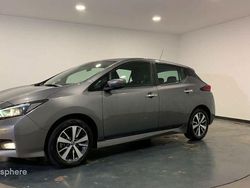 Gris Utilisé 2021 Nissan Leaf Acenta Citadine | 12 499 € (Bon prix)