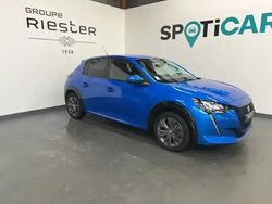 Bleu Utilisé 2021 Peugeot e-208 Citadine | 13 970 € (Prix juste)