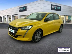 Jaune Utilisé 2022 Peugeot 208 Active Citadine | 10 990 € (Bon prix)