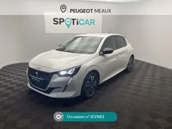 Blanc Utilisé 2022 Peugeot 208 Allure Citadine | 14 990 € (Prix juste)