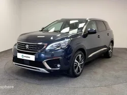 Bleu Utilisé 2019 Peugeot 5008 Allure Monospace | 17 999 € (Prix juste)