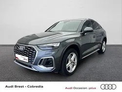 Gris daytona nacré Utilisé 2021 Audi Q5 S-Line SUV | 42 890 € (Prix assez cher)