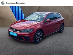 Rouge Utilisé 2024 VW Polo R-line Berline | 25 479 € (Prix juste)
