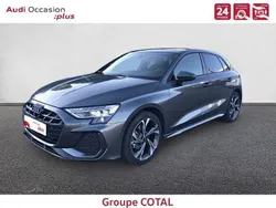 Gris Utilisé 2024 Audi A3 Sportback S-Line Berline | 40 900 € (Prix cher)