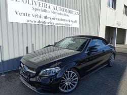 Noir Utilisé 2020 Mercedes C220 AMG line Cabriolet | 30 990 € (Prix juste)
