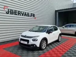 Blanc Utilisé 2019 Citroën C3 Feel Citadine | 11 590 € (Prix juste)