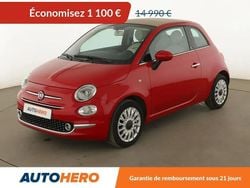 Rouge Occasion 2019 Fiat 500C Lounge Cabriolet | 13 890 € (Prix juste)